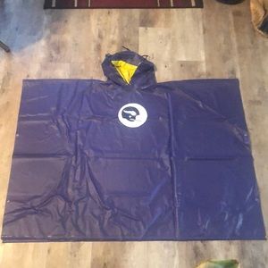 Vikings rain poncho